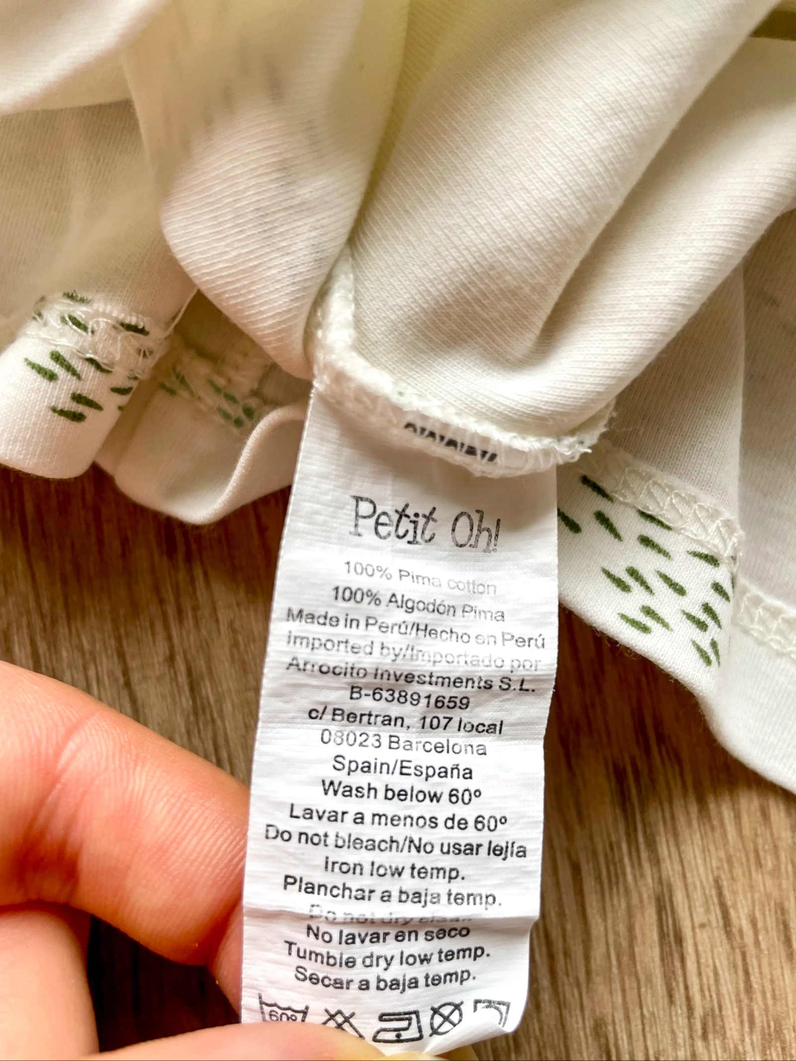 Petit Oh! Summer dress and bloomer set Size 3-6 months – photo 7